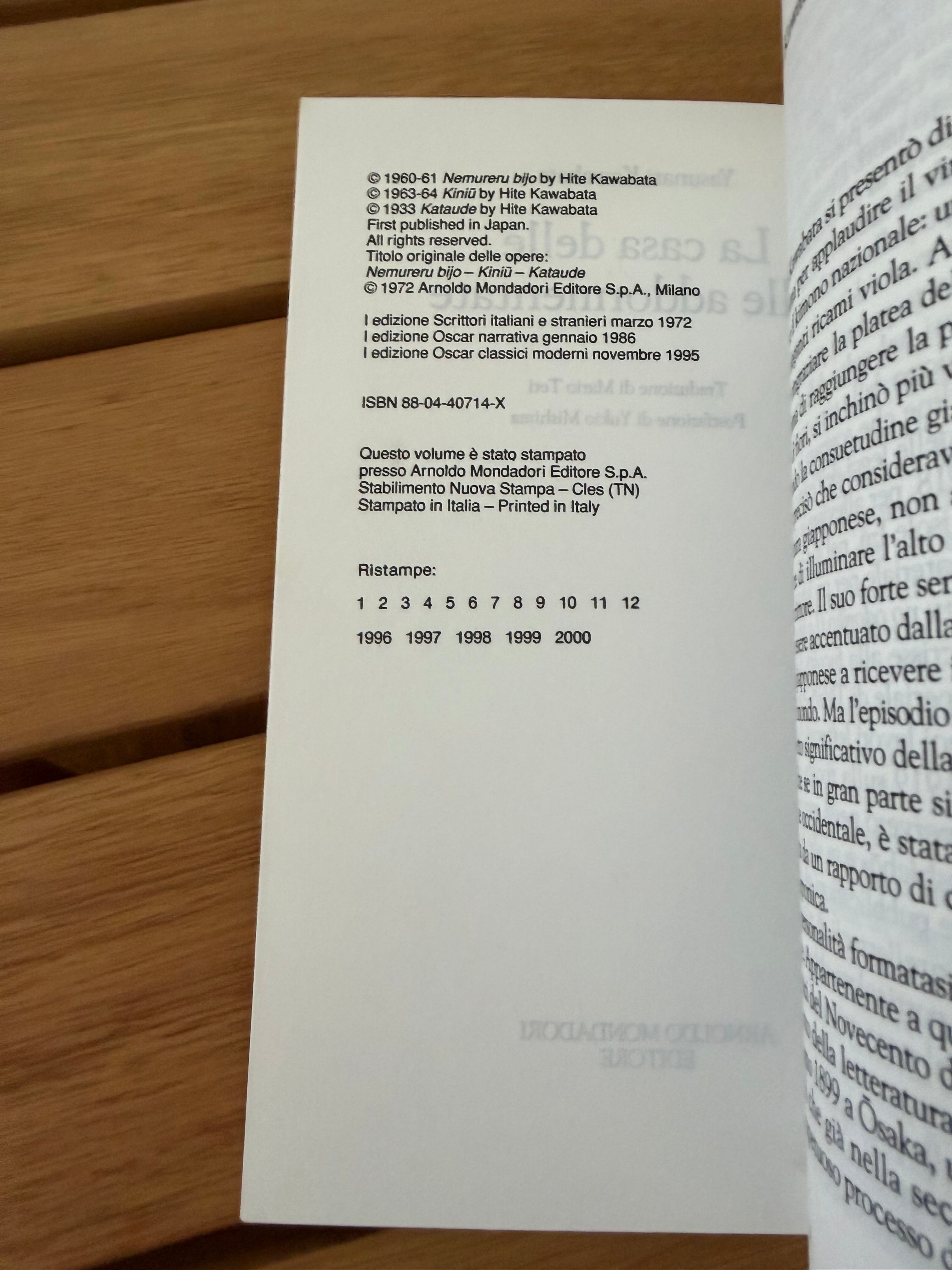 La casa delle belle addormentate - Yasunari Kawabata
