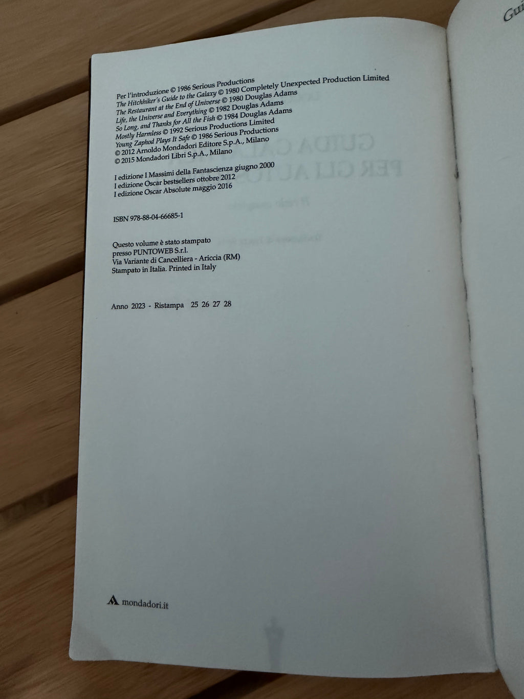 Guida galattica per gli autostoppisti: Il ciclo completo - Douglas Adams
