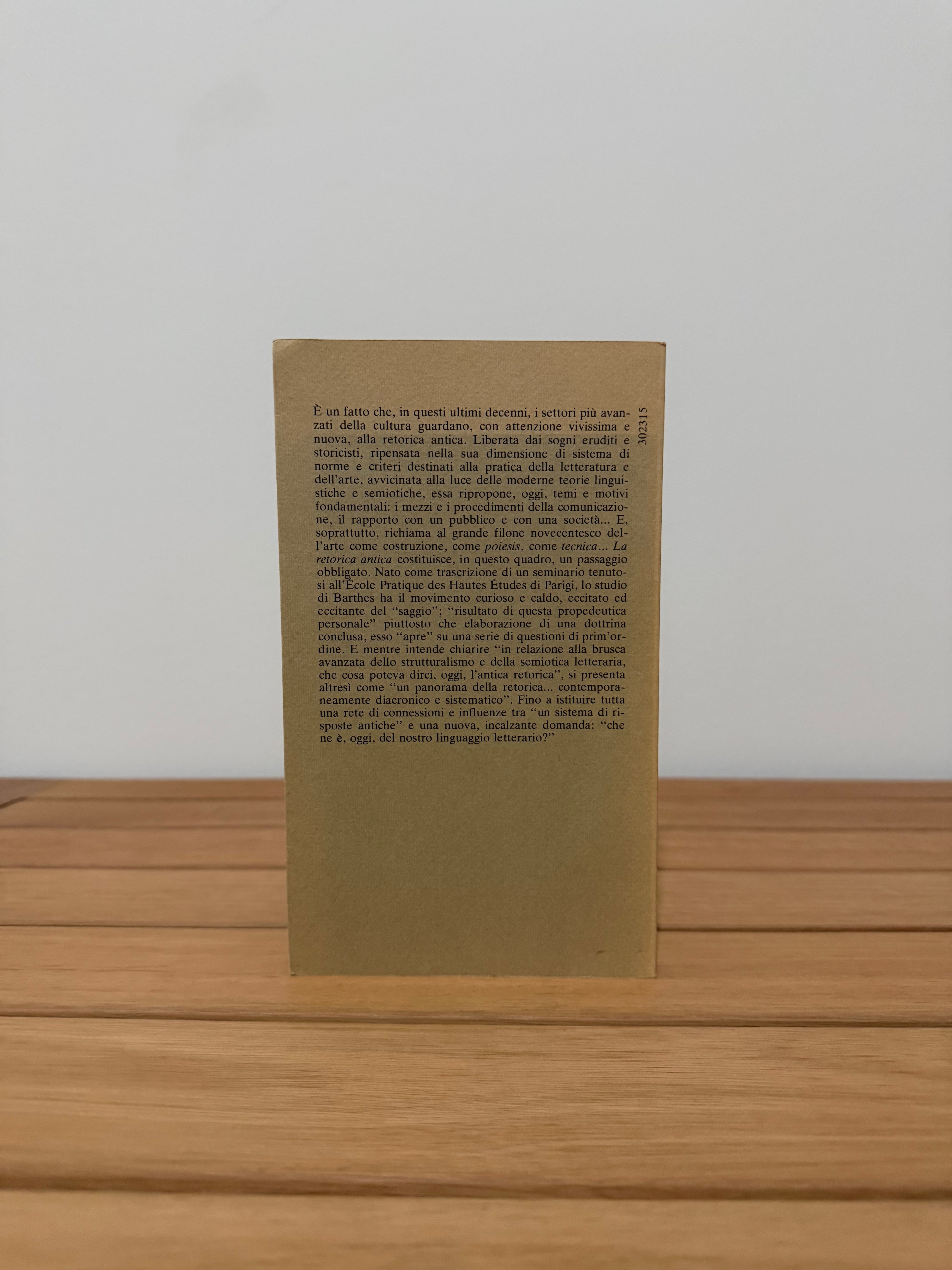 La retorica antica - Roland Barthes