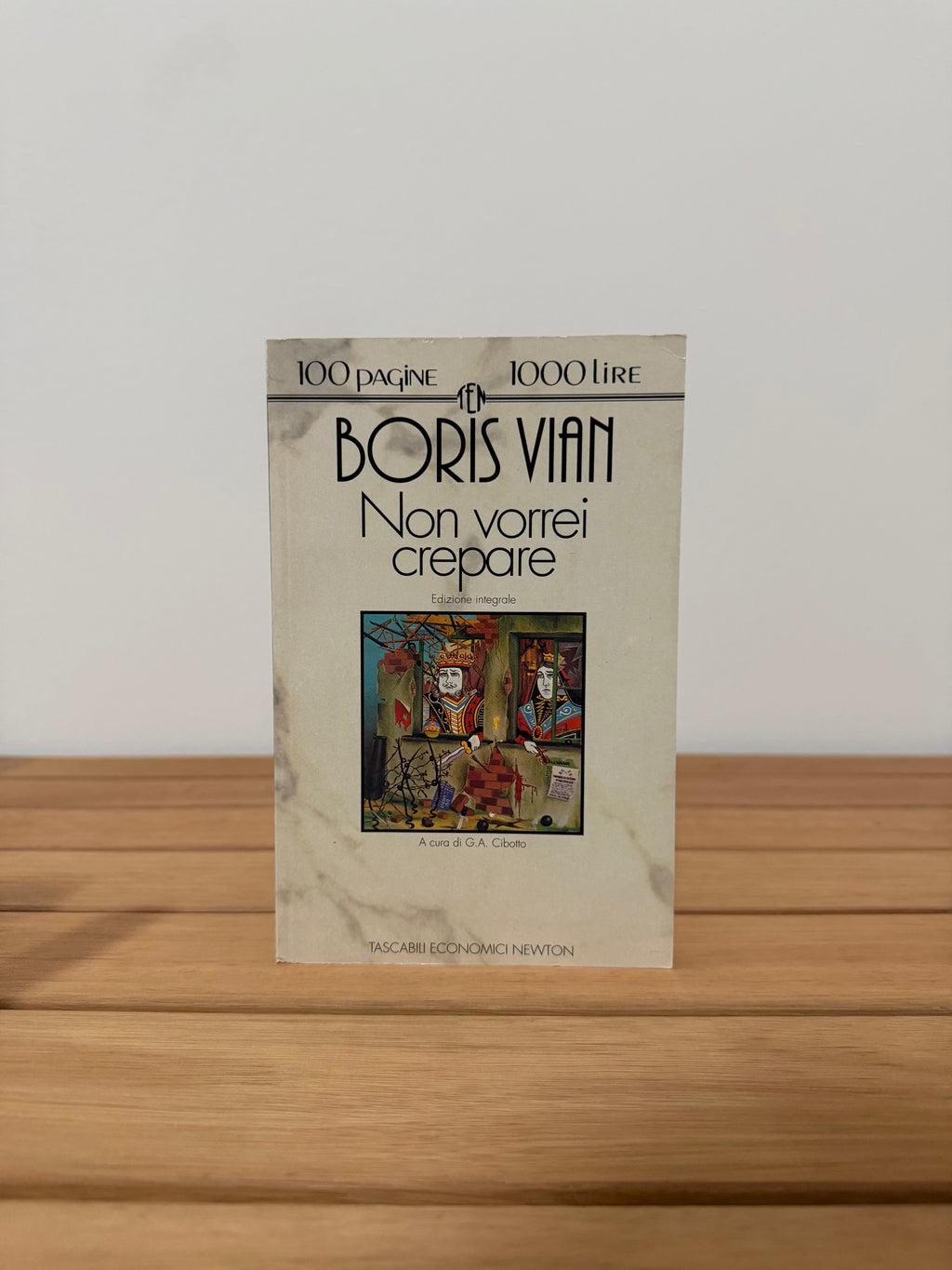 Non vorrei crepare - Boris Vian