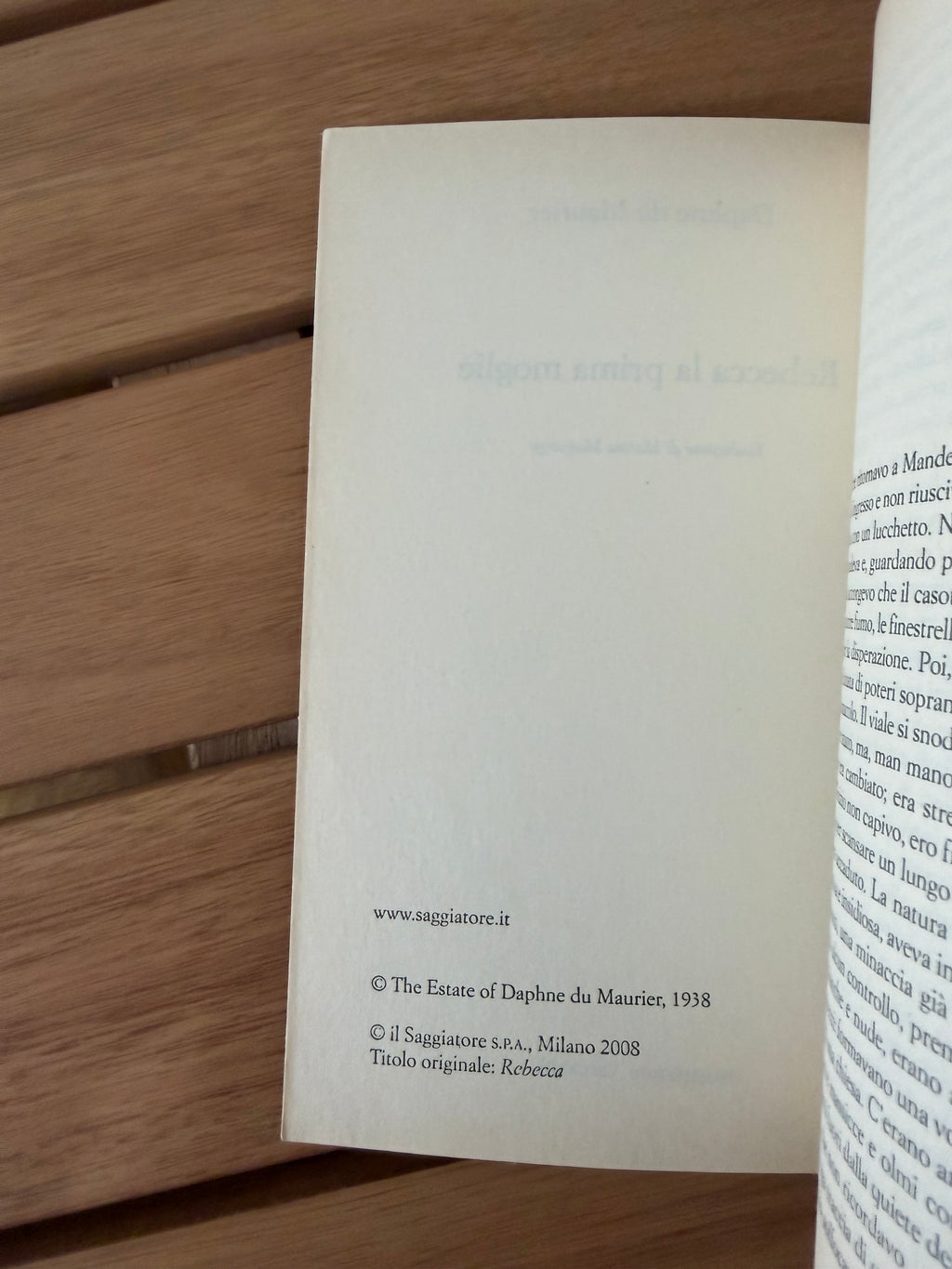 Rebecca la prima moglie - Daphne Du Maurier