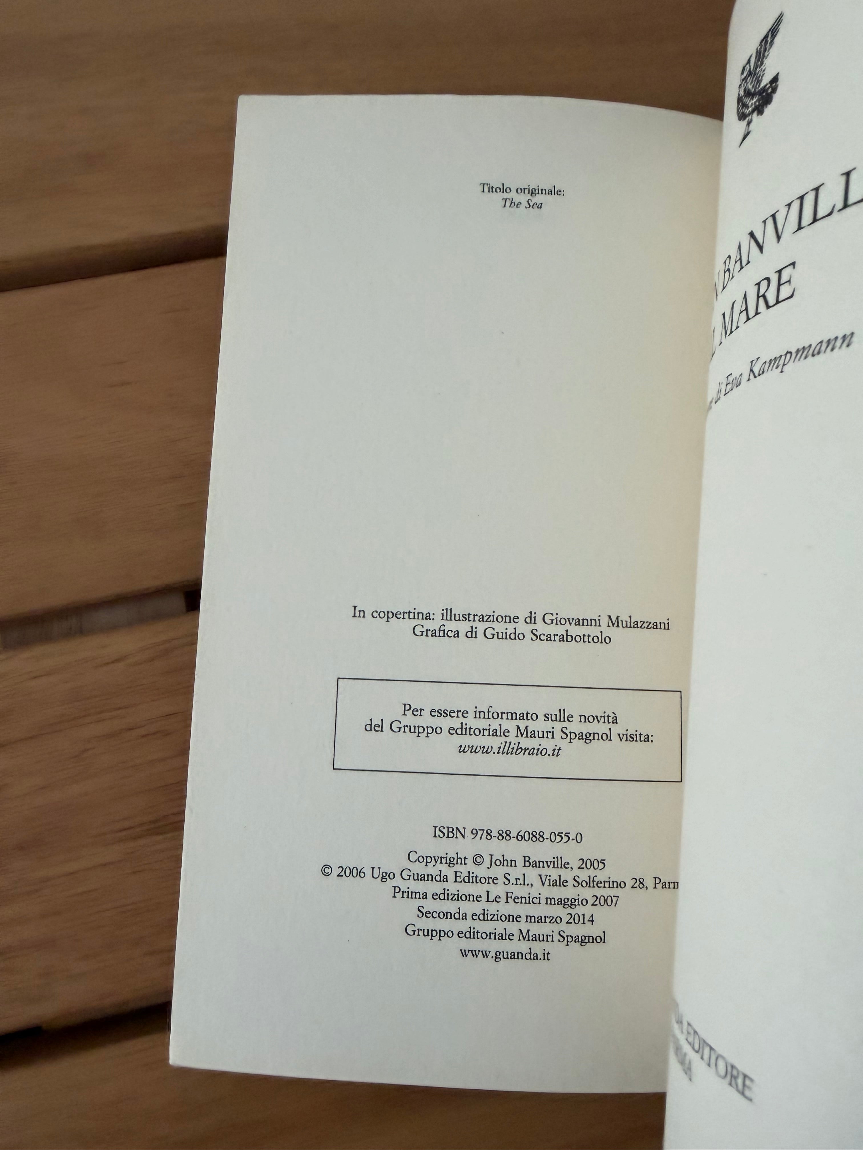 Il mare - John Banville