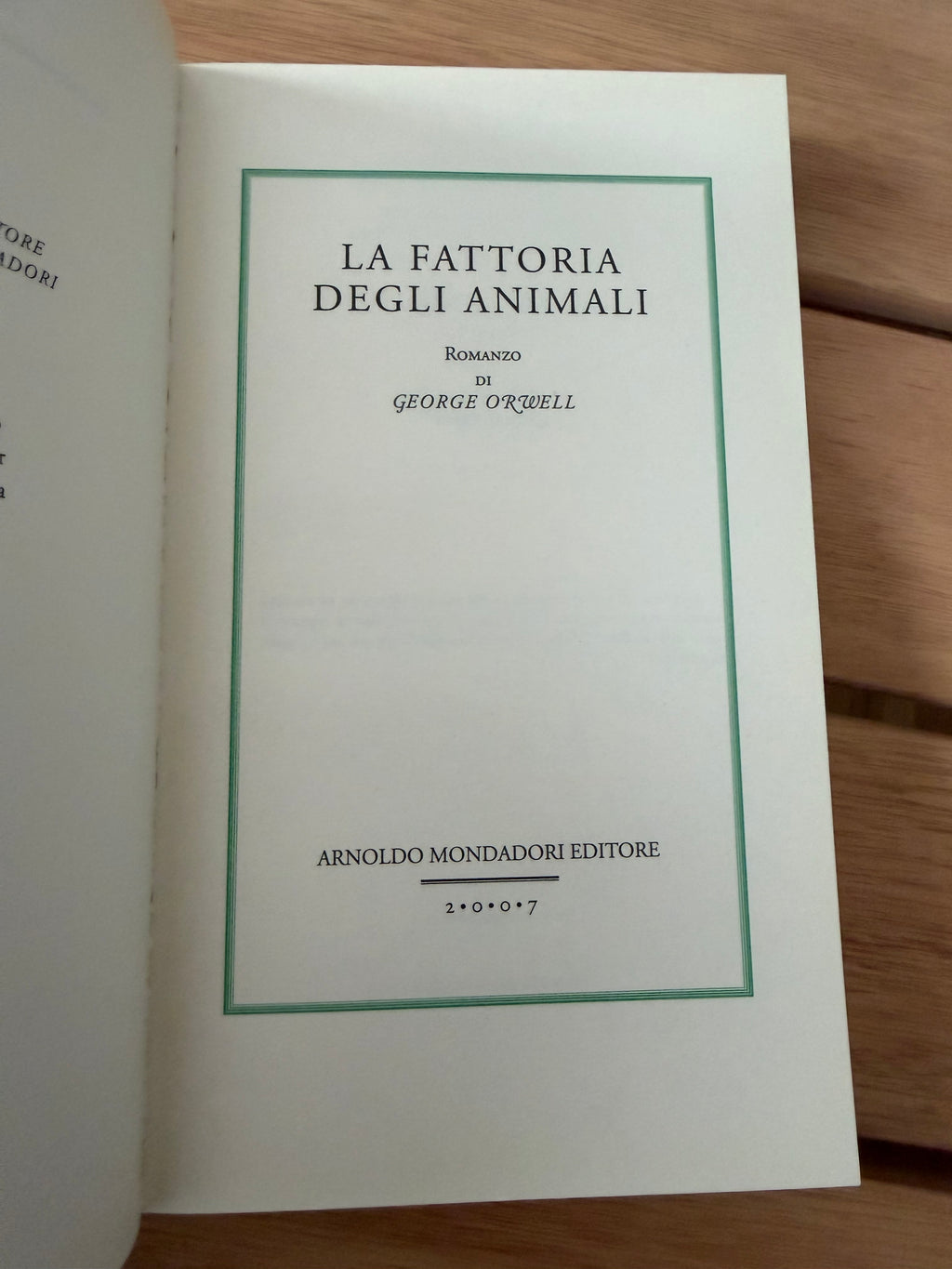 La fattoria degli animali - George Orwell