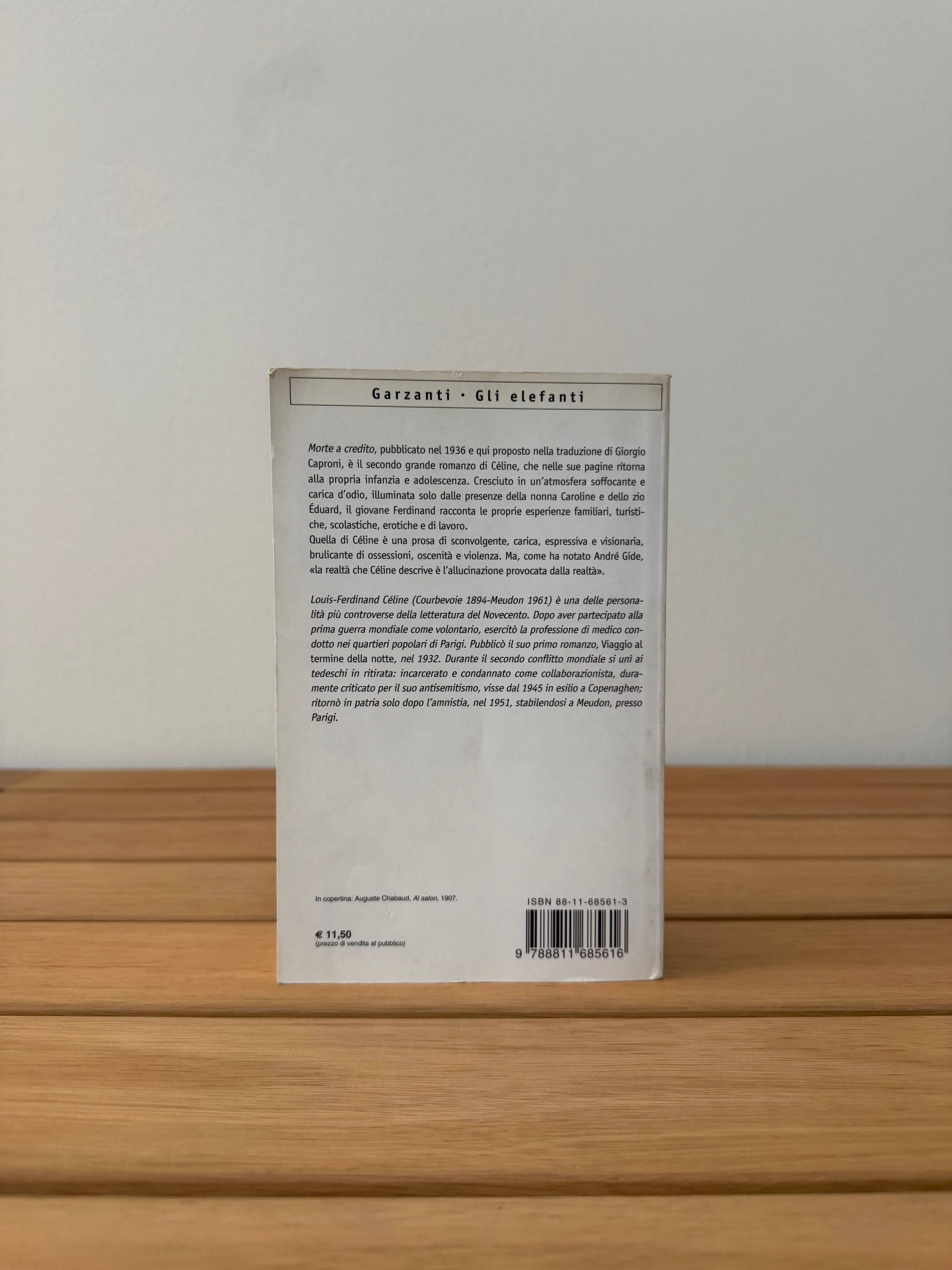 Morte a credito - Louis-Ferdinand Céline