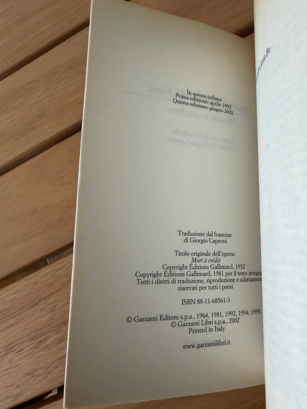 Morte a credito - Louis-Ferdinand Céline