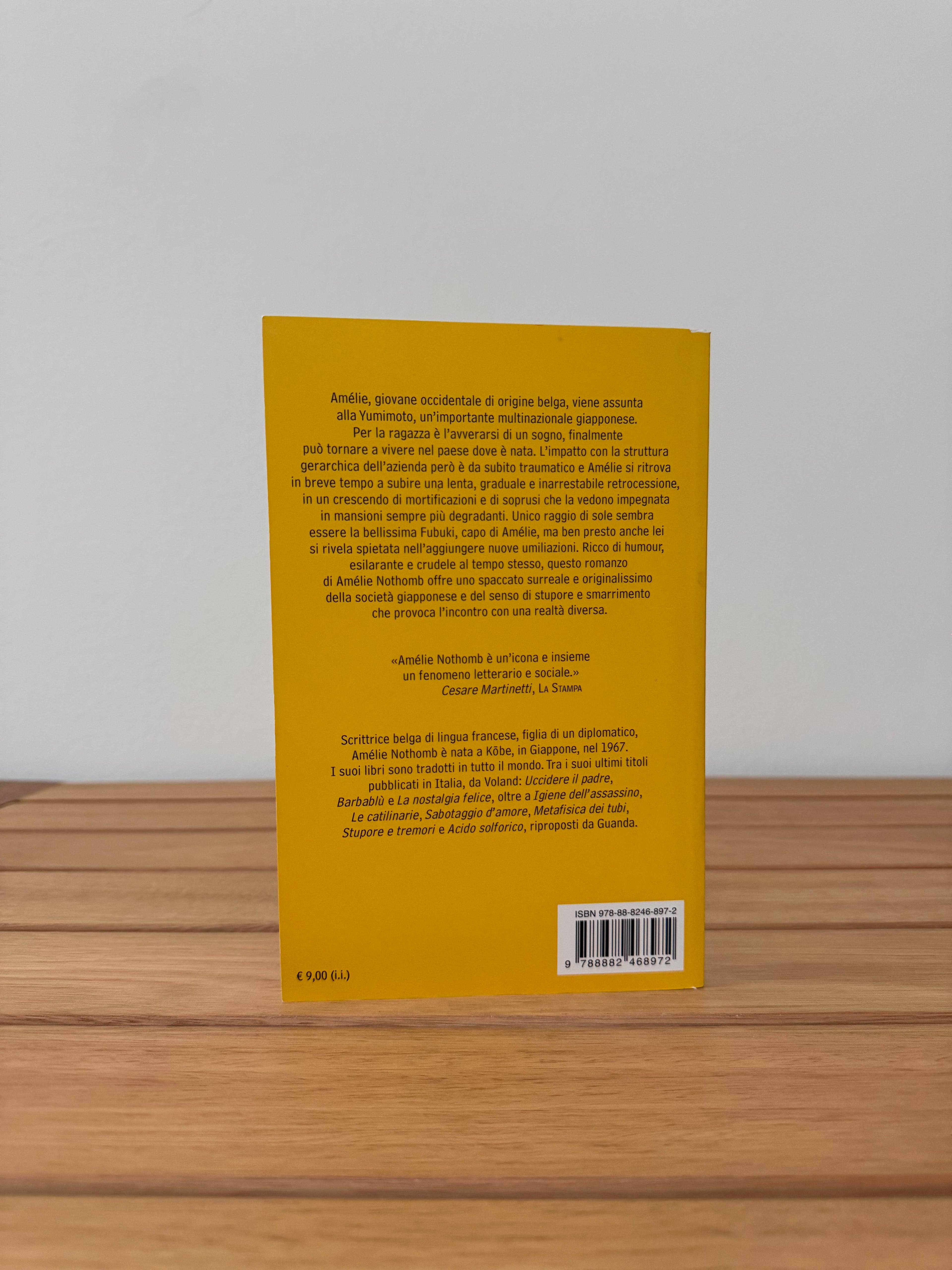 Stupore e tremori - Amélie Nothomb