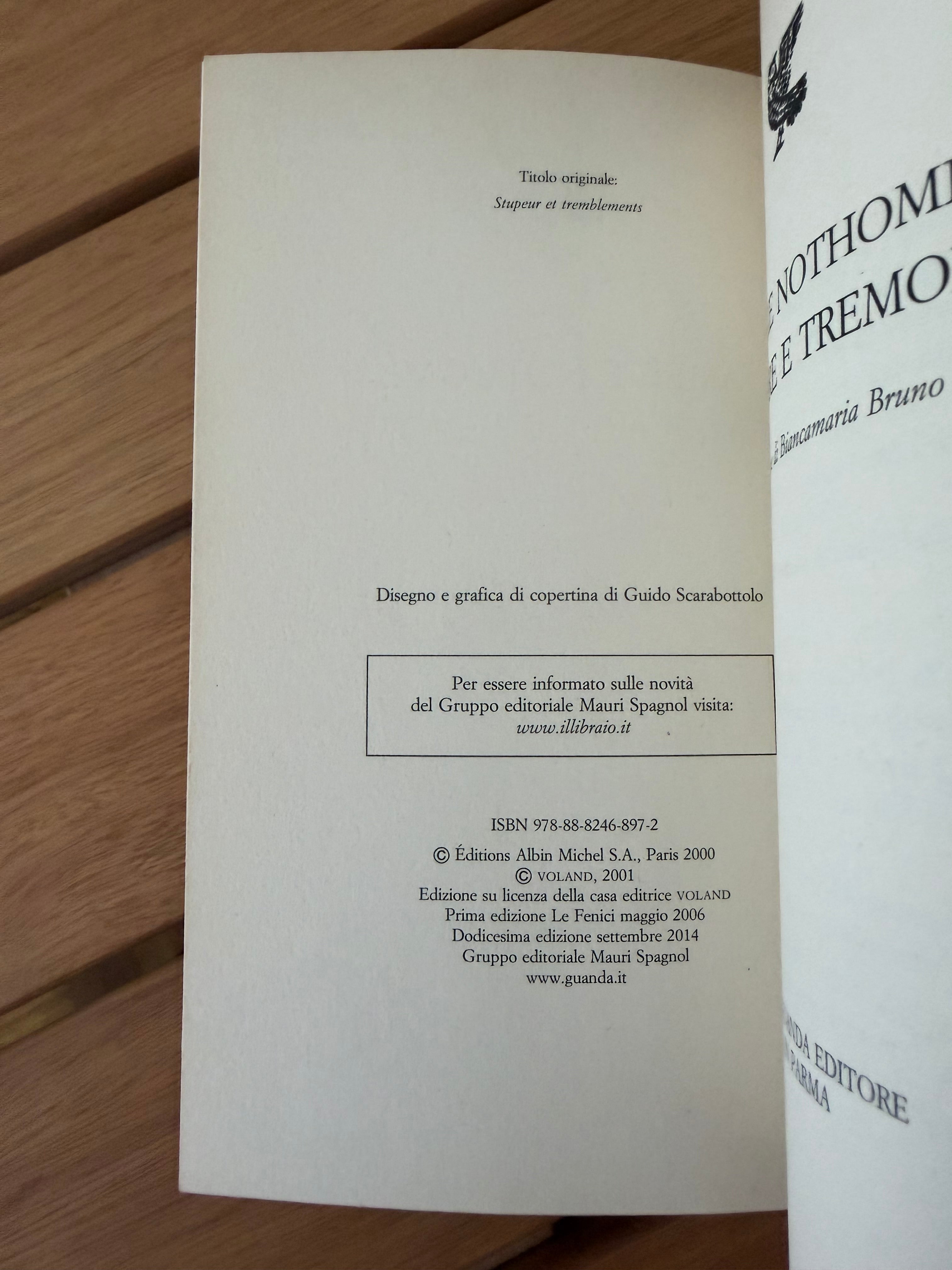 Stupore e tremori - Amélie Nothomb