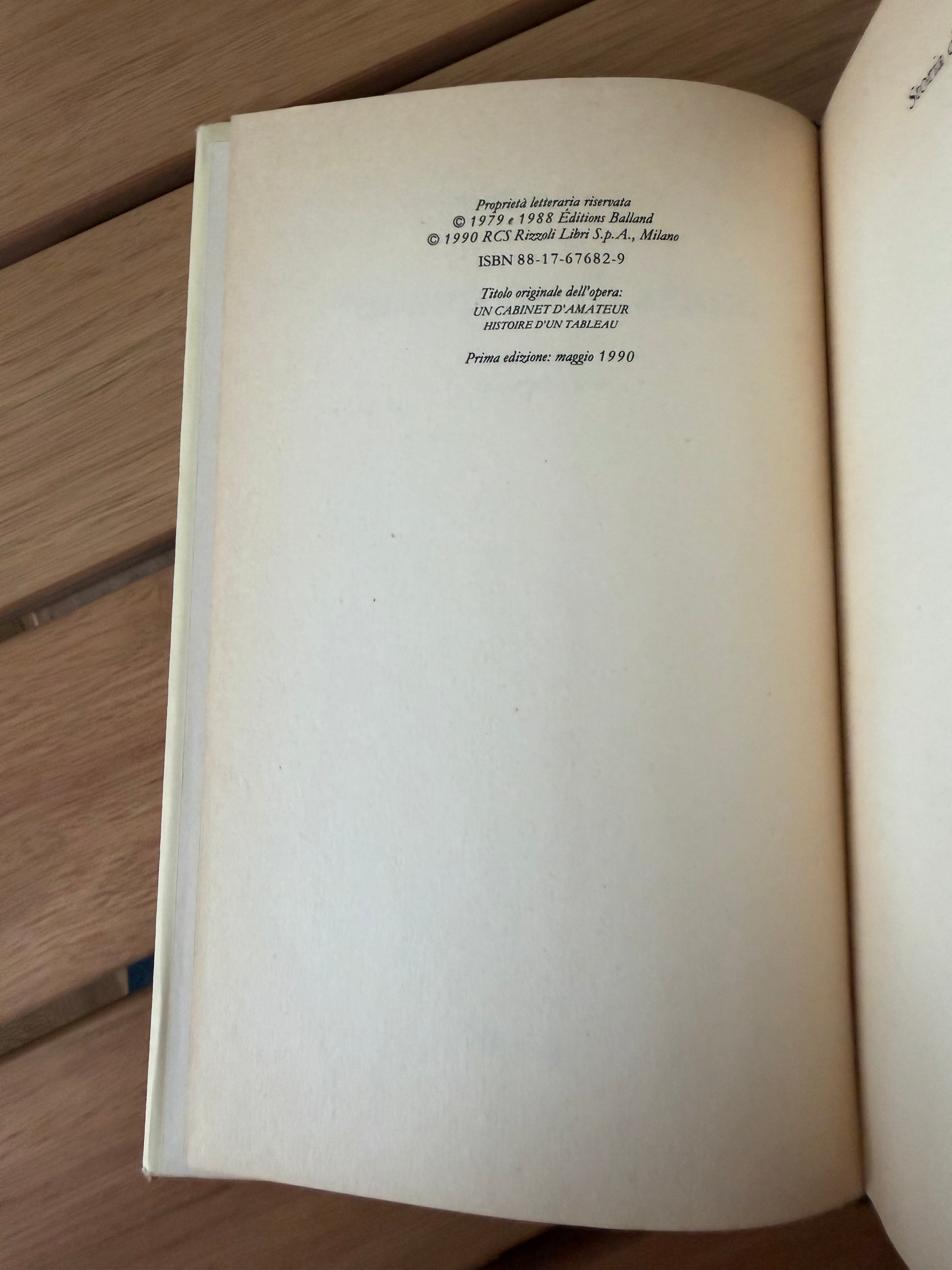 Storia di un quadro - Georges Perec