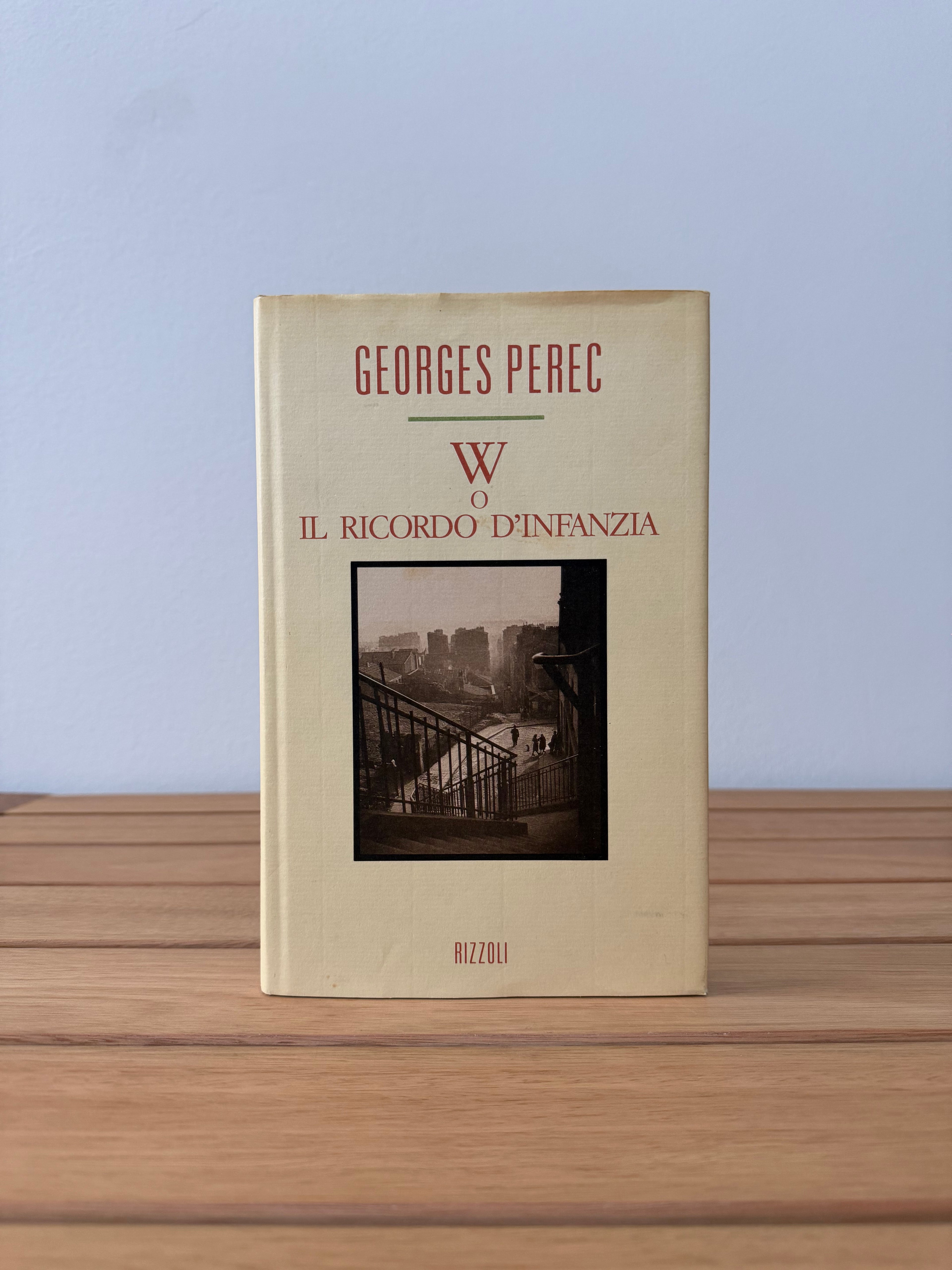 W o Il ricordo d'infanzia - Georges Perec
