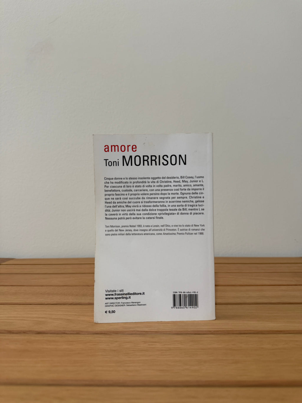 Amore - Toni Morrison