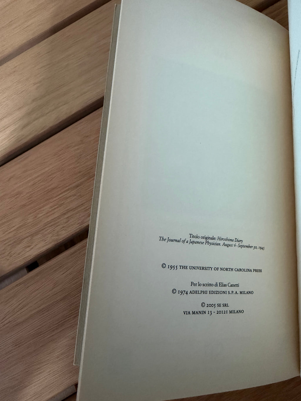 Diario di Hiroshima - Michihiko Hachiya