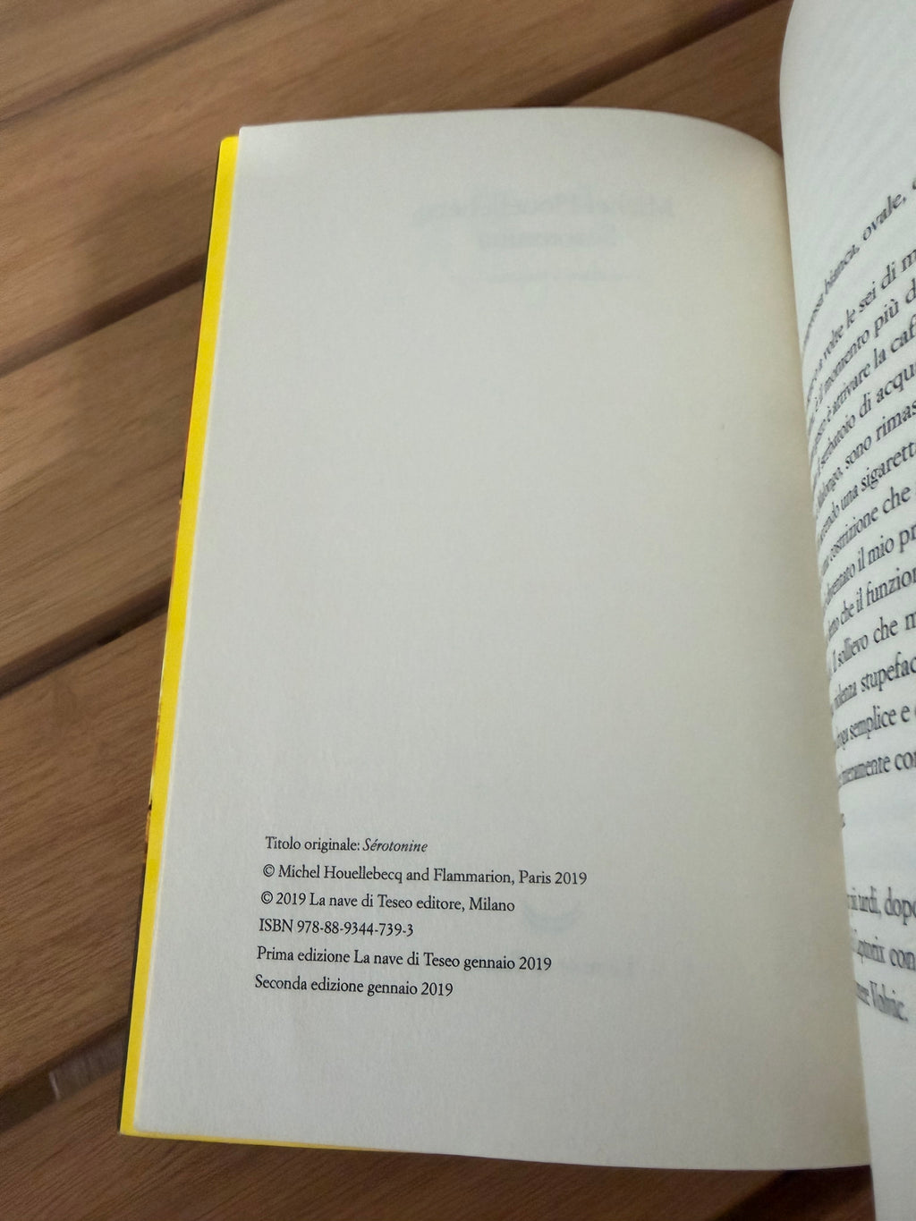 Serotonina - Michel Houellebecq