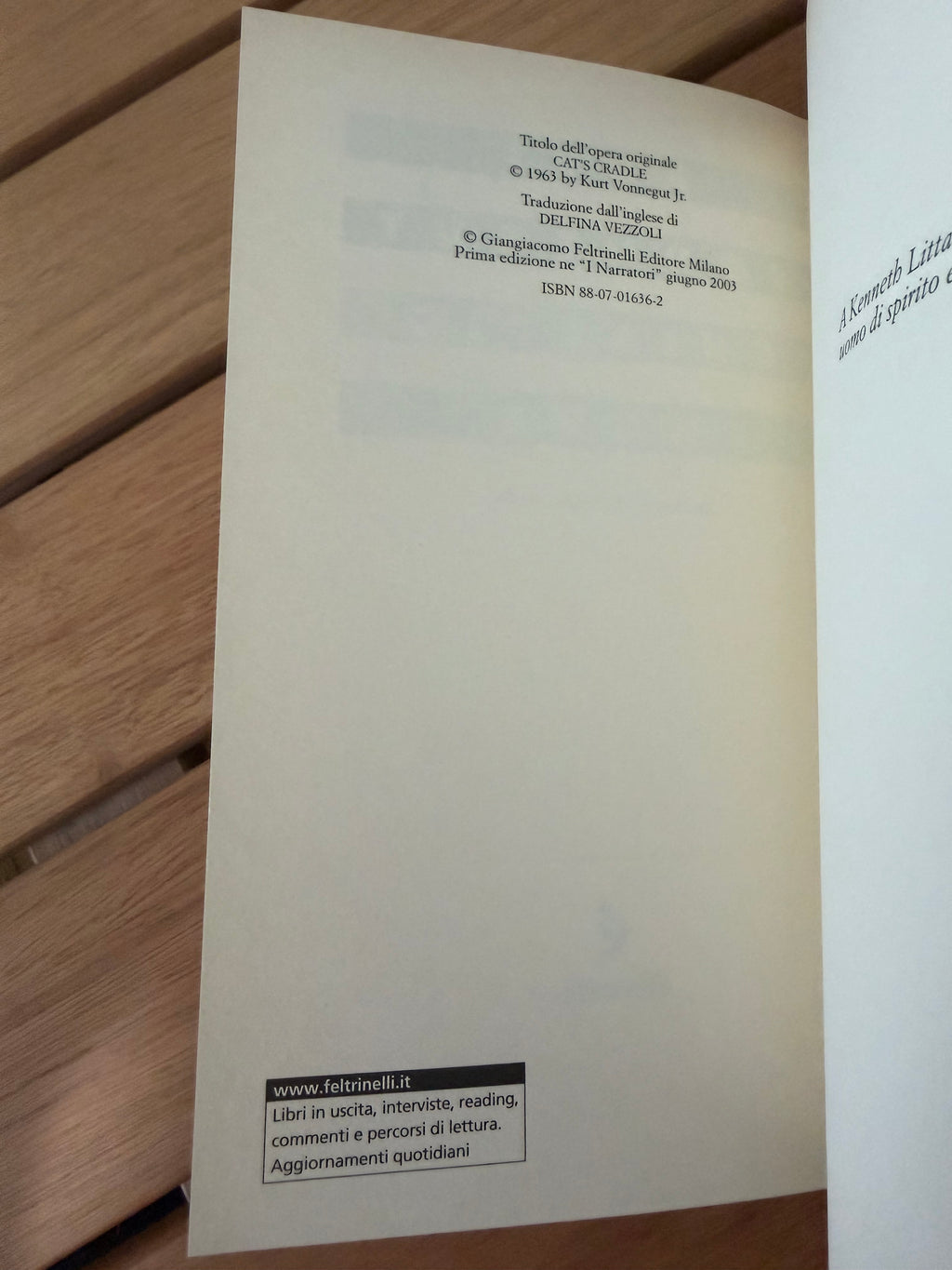 Ghiaccio nove - Kurt Vonnegut
