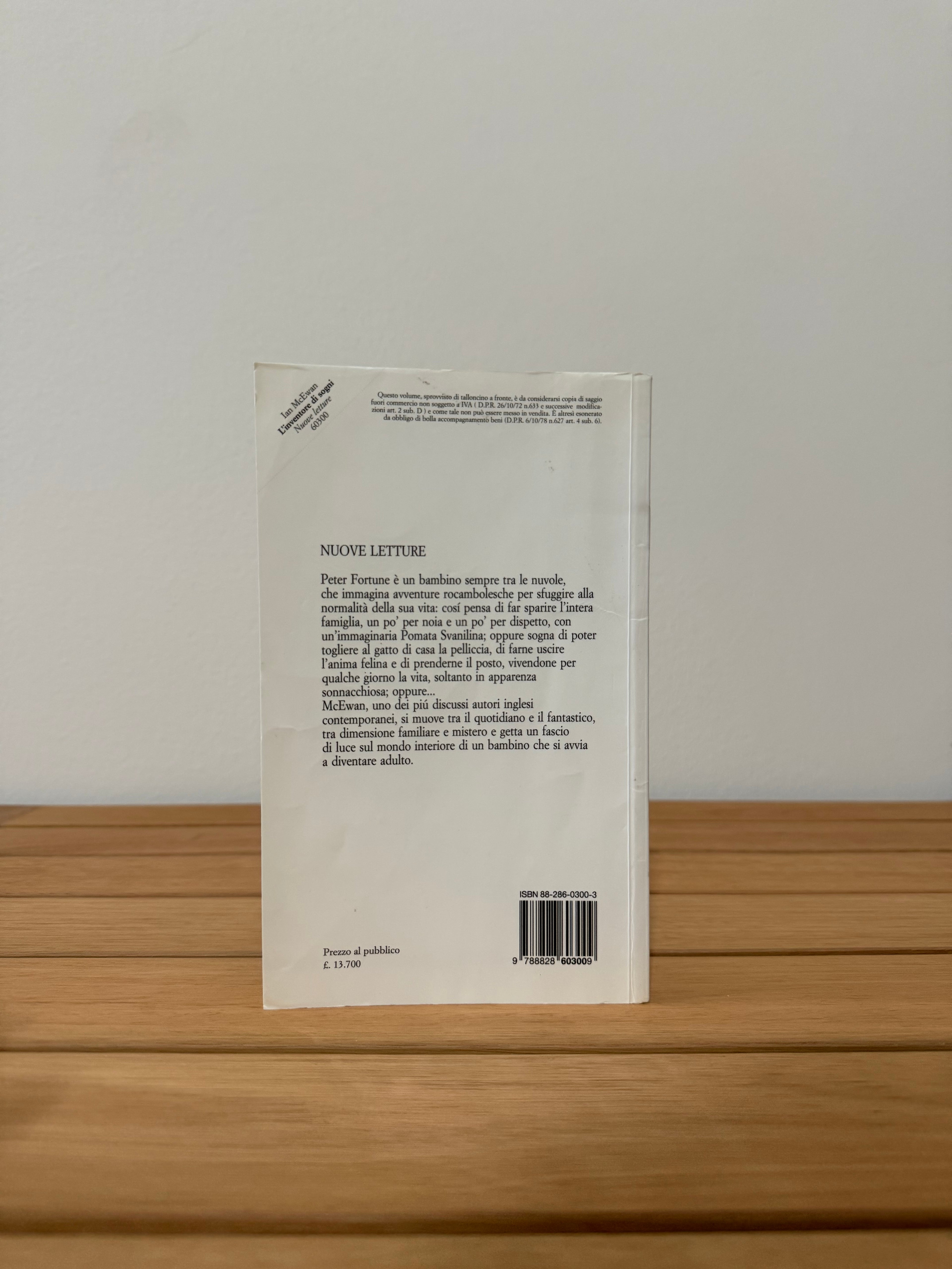L'inventore di sogni - Ian McEwan