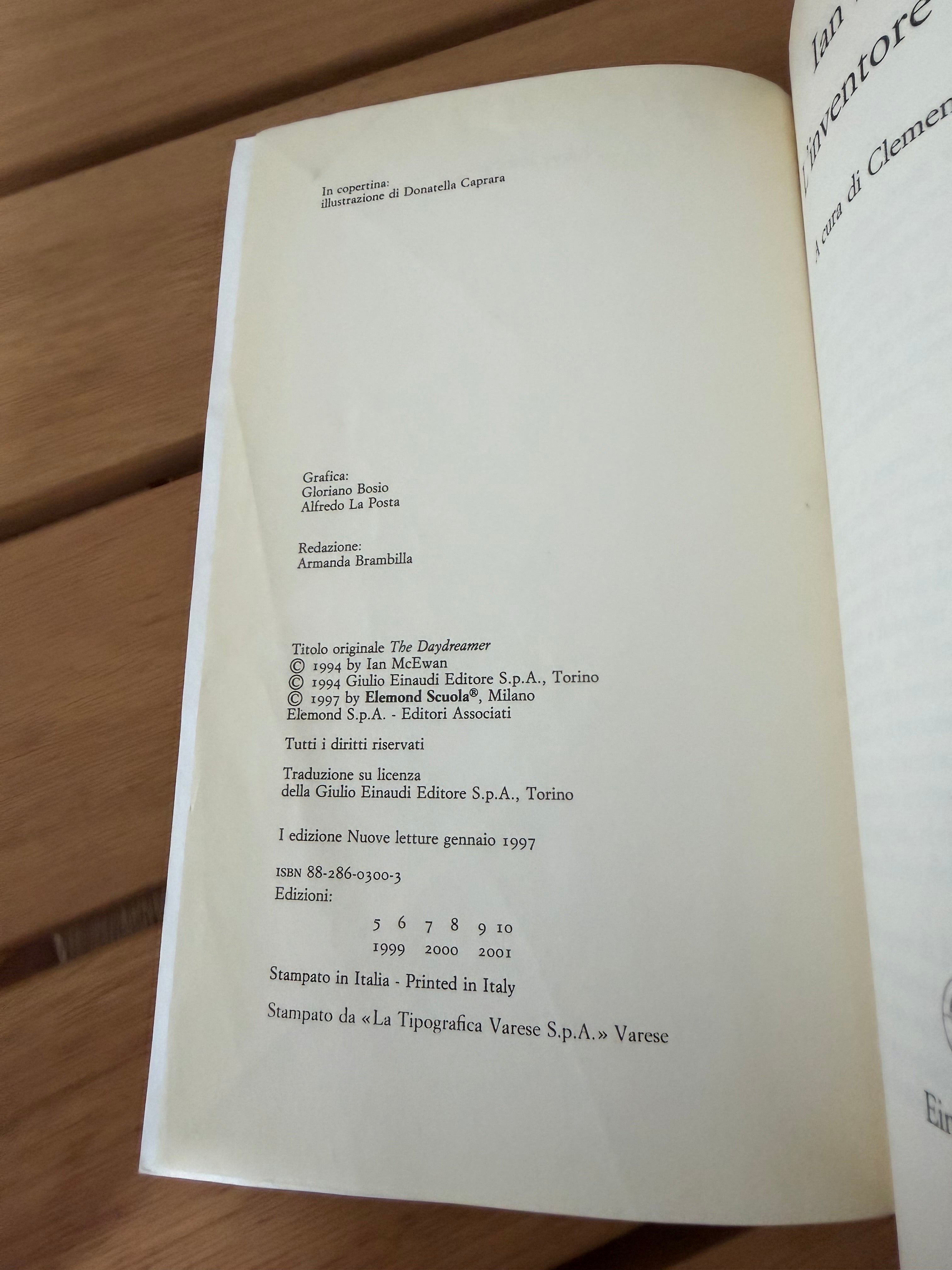 L'inventore di sogni - Ian McEwan
