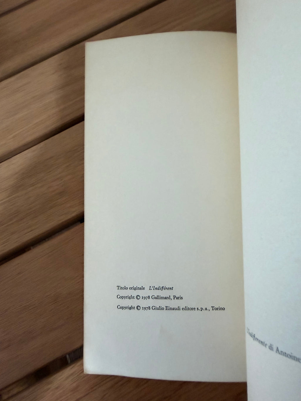 L'indifferente - Marcel Proust