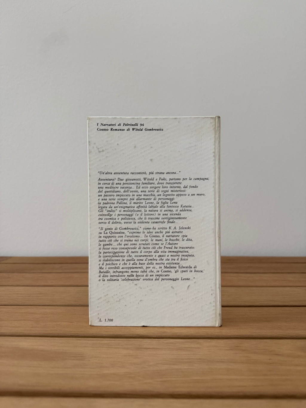 Cosmo - Witold Gombrowicz