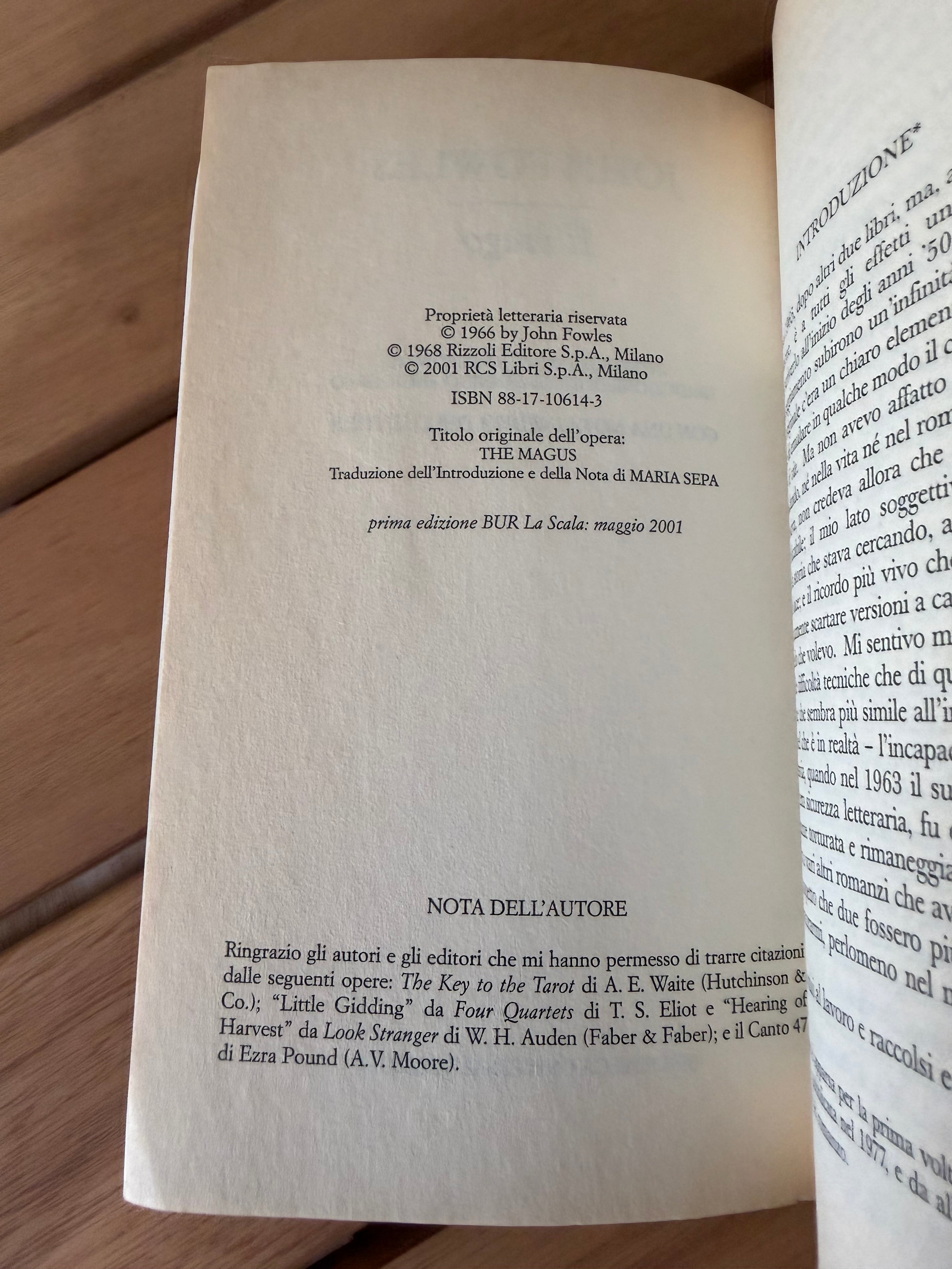 Il mago - John Fowles